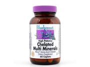 Albion Potency Chelated MultiMinerals Iron Free Bluebonnet 60 Caplet