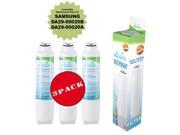 3 Pack For Samsung 09101 Compatible Parts For Refrigerator Water and Ice Filter by Zuma Filters