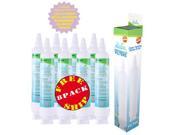 8 Pack LG 5231JA2005A Compatible Refrigerator Water and Ice Filter by Zuma W...