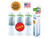 3 Pack Maytag 101412 C Compatible Refrigerator Water and Ice Filter by Zuma Filters OPFM2