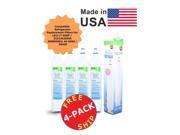 4 Pack LG 5231JA2005A Compatible Refrigerator Water and Ice Filter