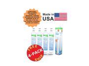 4 Pk 4396163 Compatible Refrigerator Water and Ice Filter