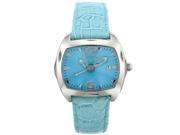 Chronotech Ladies Watch Blue band blue dial