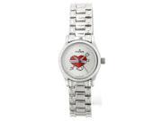 Edox Women s 31158 318D A Les Genevez Stainless Steel Diamond HEARTBRAKER Watch