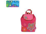 Flower Signature Backpack School Supplies by Stephen Joseph 100245A