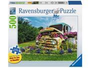 Flower Truck 500 pcs. Large Format Jigsaw Puzzles by Ravensburger 14885