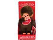 Monchhichi Boy with Red Bib Stuffed Animal by Schylling 255010