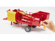 Grimme Potato Digger with 80 Potatoes Vehicle Toy by Bruder Trucks 02130