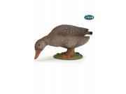 Pecking Female Duck Play Animal Figure by Papo Figures 51154
