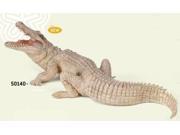 White Crocodile Play Animal Figure by Papo Figures 50140