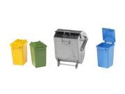 Garbage Can Set Vehicle Toy by Bruder Trucks 02607