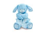 Little Me Blue Puppy Plush Large Baby Stuffed Animal by Kids Preferred 91035