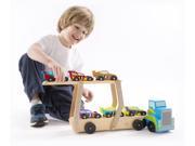 Jumbo Race Car Carrier Vehicle Toy by Melissa Doug 2759