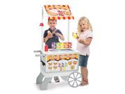 Snacks Sweets Food Cart Pretend Play Toy by Melissa Doug 9350