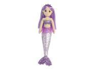 Amethyst Mermaid 18 inch Play Doll by Aurora Plush 33081