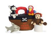 My Pirate Ship Playset Stuffed Animal for Baby by Aurora Plush 20807