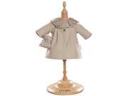 Ivory Coat Bag 14 Inch Doll Clothes by Corolle Y7412