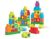 ABC Spell Rainbow Bag First Builders 40 pcs. by MEGA Bloks DKX58