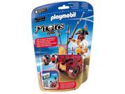 Red Cannon with Buccaneer Play Set by Playmobil 6163