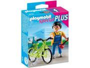 Handyman with Bike Play Set by Playmobil 4791