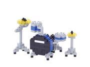 Drum Set Blue Mini Building Set by Nanoblock NBC172