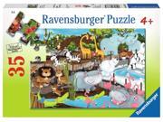 Day at the Zoo 35 pcs. Jigsaw Puzzle by Ravensburger 08778