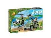 Willys MB Jeep with Helicopter 250 pcs. Building Set by Cobi Blocks 24254