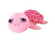 Bright Eyes Pink Turtle 14 inch Stuffed Animal by The Petting Zoo 411651