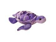 Purple Camo Sea Turtle 14 inch Stuffed Animal by The Petting Zoo 315733