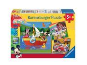 Everyone Loves Mickey 3 x 49 pcs. Jigsaw Puzzle by Ravensburger 09357