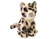 Snow Leopard Wild Onez 12 inch Stuffed Animal by The Petting Zoo 415434