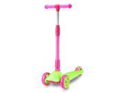 Zinger Pink Lime Green Scooter Ride On by Zycomotion 205 372