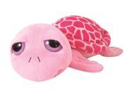 Bright Eyes Pink Turtle 8 inch Stuffed Animal by The Petting Zoo 411656