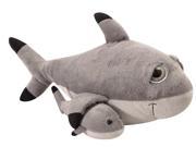 Bright Eyes Pocketz Shark 13 inch Stuffed Animal by The Petting Zoo 314500