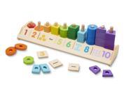 Counting Shape Stacker Stacking Toy by Melissa Doug 9275