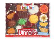 Food Fun Combine Dine Dinners Red Box Kitchen Play by Melissa Doug 8267