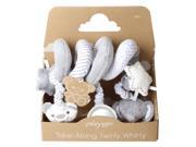 Take Along Twirly Whirly Gray Crib Stroller Toy by Playgro 6985567