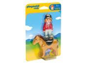 Equestrian with Horse 1.2.3 Imaginative Play Set by Playmobil 6973