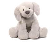 Spunky Dog Keywind Musical Gray Baby Stuffed Animal by GUND 4059065
