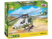 Eagle Attack Helicopter 150 pcs. Small Army Building Set by Cobi Blocks