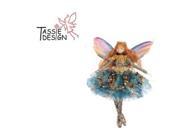 Lace Jewel Fairy Doll Blue Play Doll by Tassie Design TH JF1402