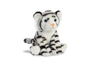 White Tiger Small Destination Nation Stuffed Animal by Aurora Plush 50464