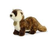 Black Footed Ferret 10 inch Miyoni Stuffed Animal by Aurora Plush 81107