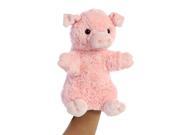 Pinky the Pig Puppet 11 inch Stuffed Animal by Aurora Plush 32207