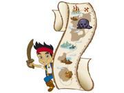 Jake and the Neverland Pirates Peel and Stick Metric Growth Chart Wall Decals