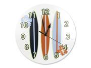 WALL CLOCK SURF S UP