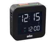 58mm Braun LCD Alarm Clock 008 BK