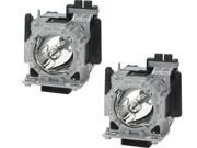 Lampedia OEM BULB with New Housing Projector Lamp for PANASONIC ET LAD310W Twin Pack 180 Days Warranty