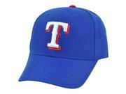 MLB 47 Brand Texas Rangers Baldschun Road Adjustable Constructed Velcro Hat Cap