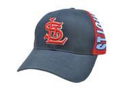 MLB St Saint Louis Navy Dark Light Blue Red Snapback American Needle Hat Cap